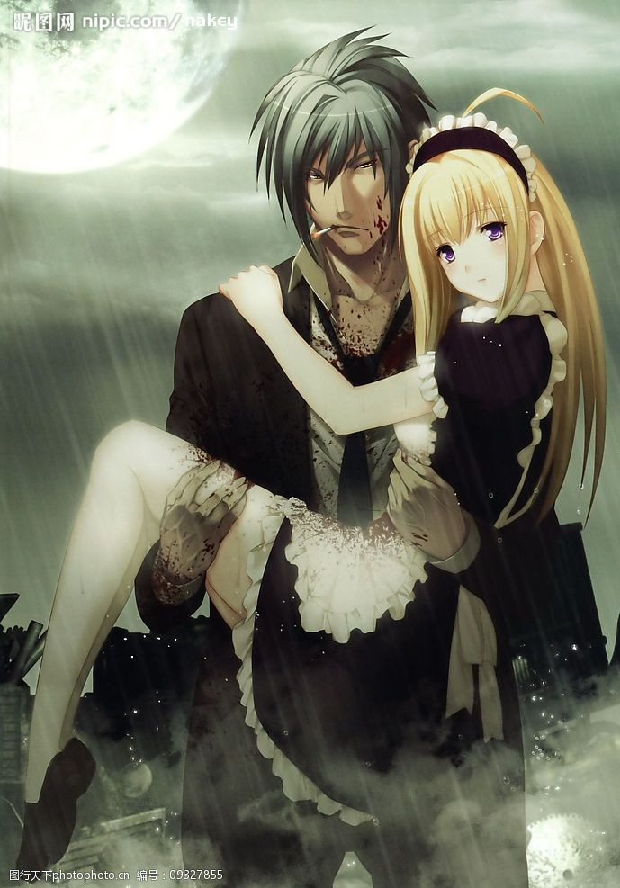 动漫侦探图片素材