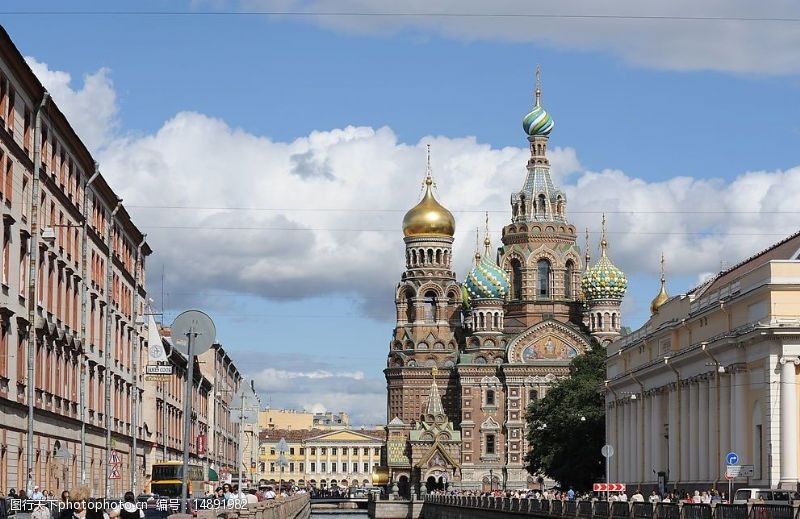 俄罗斯建筑莫斯科教堂图片