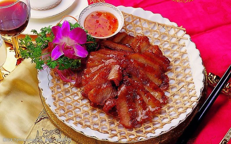 传统美食菜谱专用蒜香猪劲肉图片