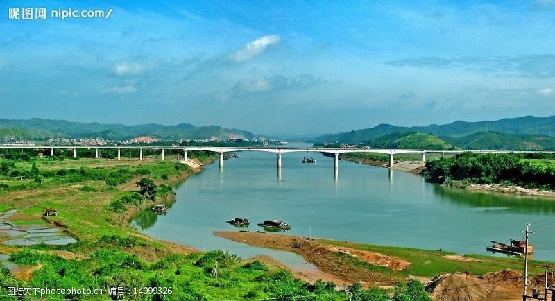 通州梧州桂江特大桥图片