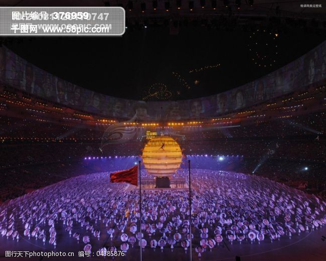 北京奥运会开幕式独家发布08奥运会开幕式珍藏壁纸