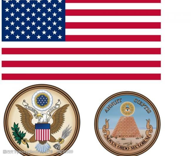 美国国旗模板下载美国国旗国徽图片