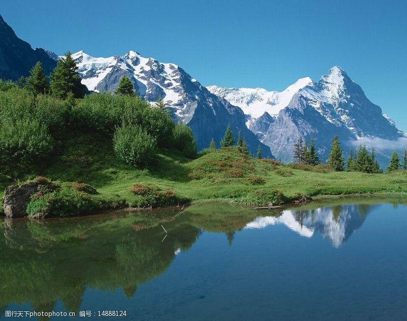 瑞士风光瑞士雪山风光图片