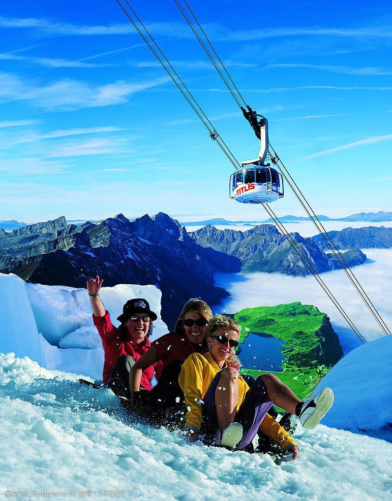 瑞士风光瑞士滑雪图片