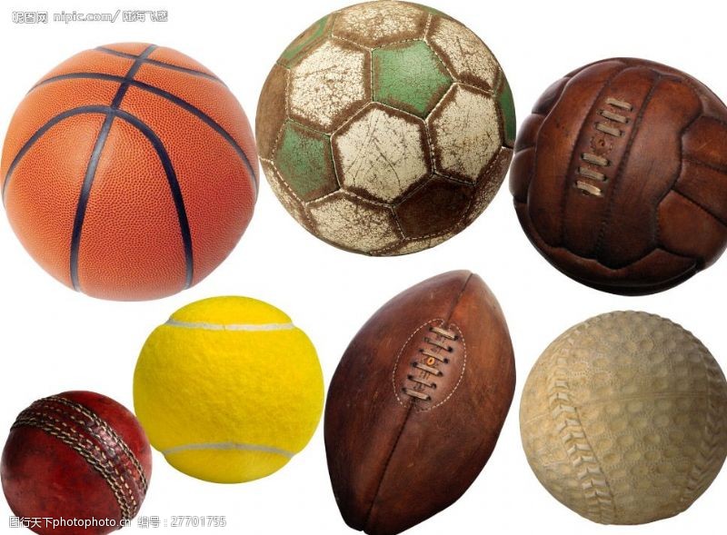 足球篮球各种球类