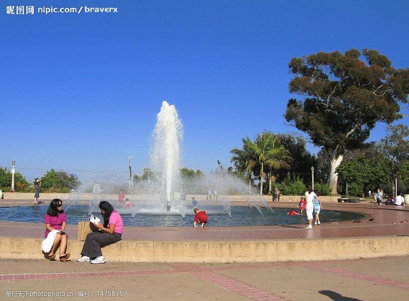 水柱公园喷泉图片