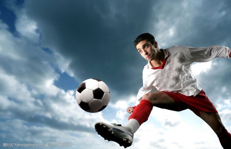 足球鞋创意足球运动图片