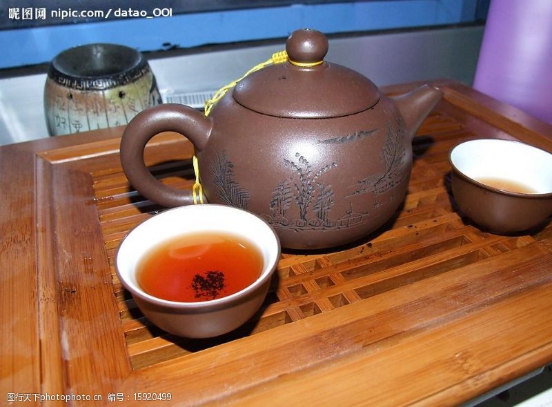 普洱茶真实茶具图片