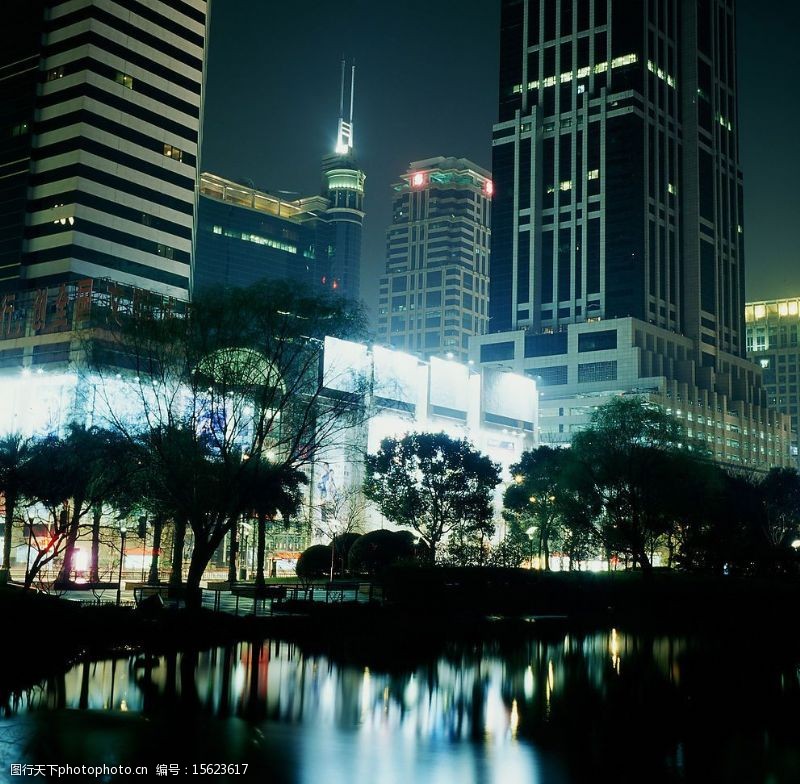 夜色一角上海建筑图片